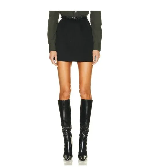 ミニスカート SAINT LAURENT Women Mini Skirts 2308616 785399 Y001W 1000 Bl Saint Laurent | Skirts | Classic Saint Laurent Mini Skirt